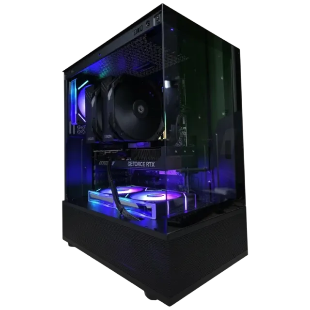 Офисный компьютер 990513 (Core i3-14100 3,5 ГГц/Intel B760/32 ГБ DDR5 6  ГГц/1024 ГБ SSD/Wi-Fi/650W/1STPLAYER MIKU Mi7-A ARGB Black) - купить! 